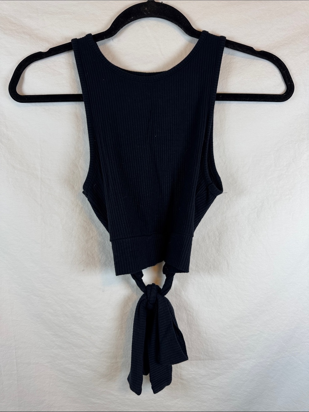 Pacsun Ribbed Tie Back Top XS - Picture 1 of 3